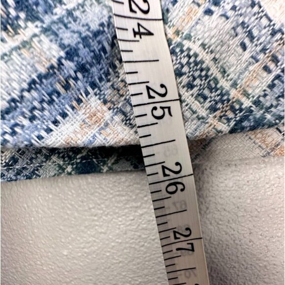 Boston Traders Tweed Shirt Jacket Sacket M Plaid Multi Western - Picture 15 of 16